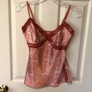 Ladies adjustable strap top